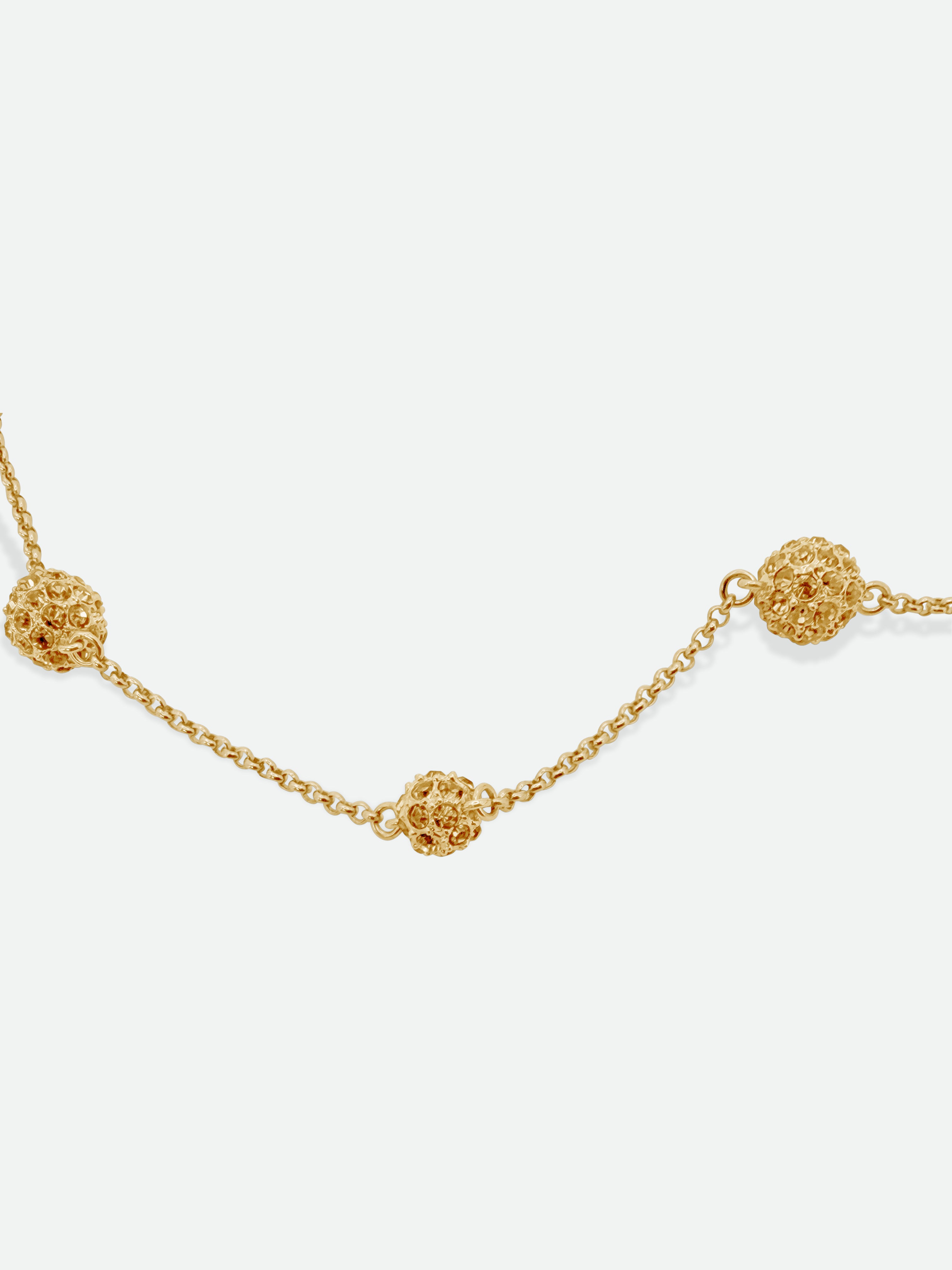 Vintage Monet Topaz Crystal Bracelet