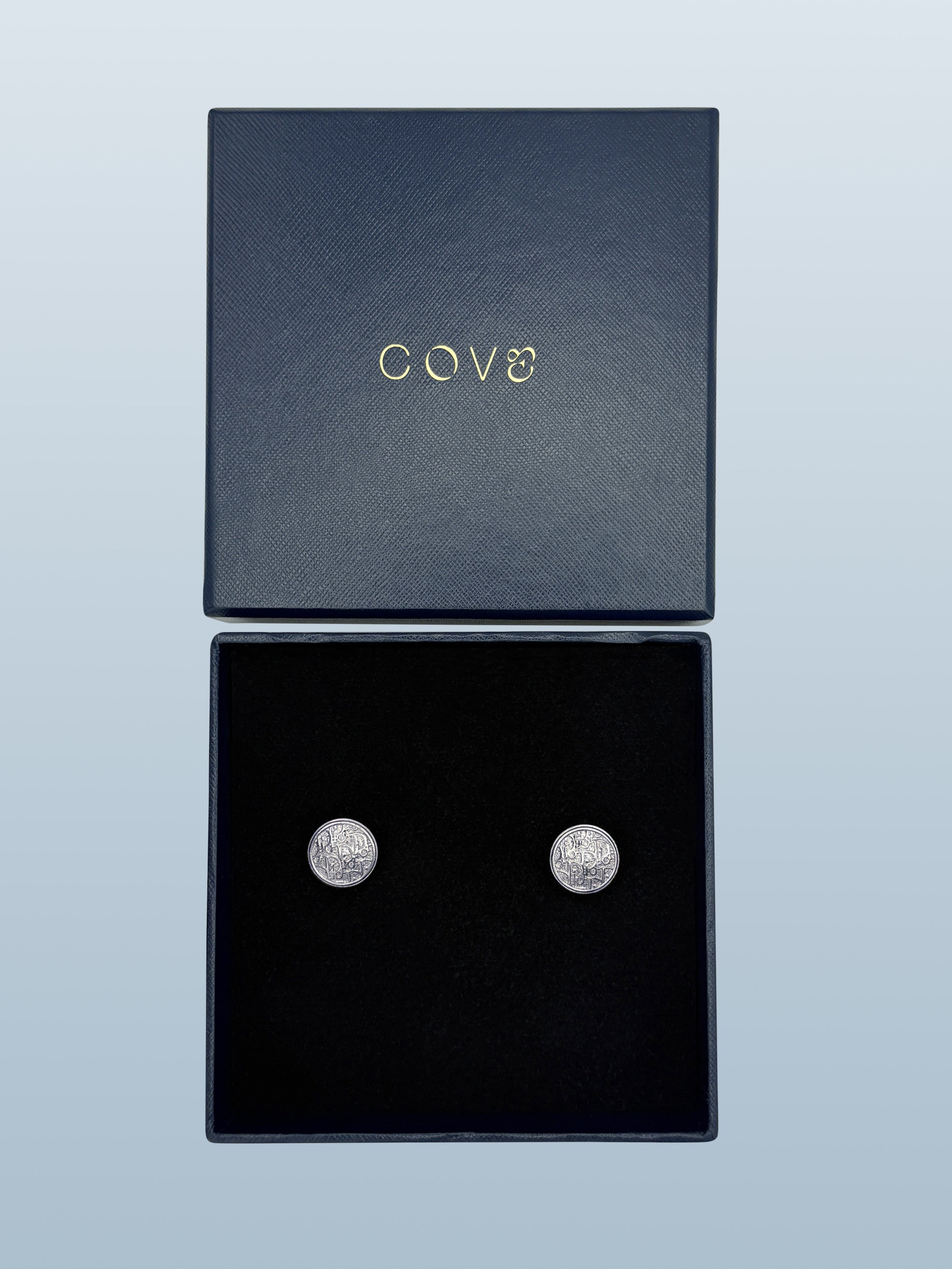 Vintage Dior Oblique Cufflinks