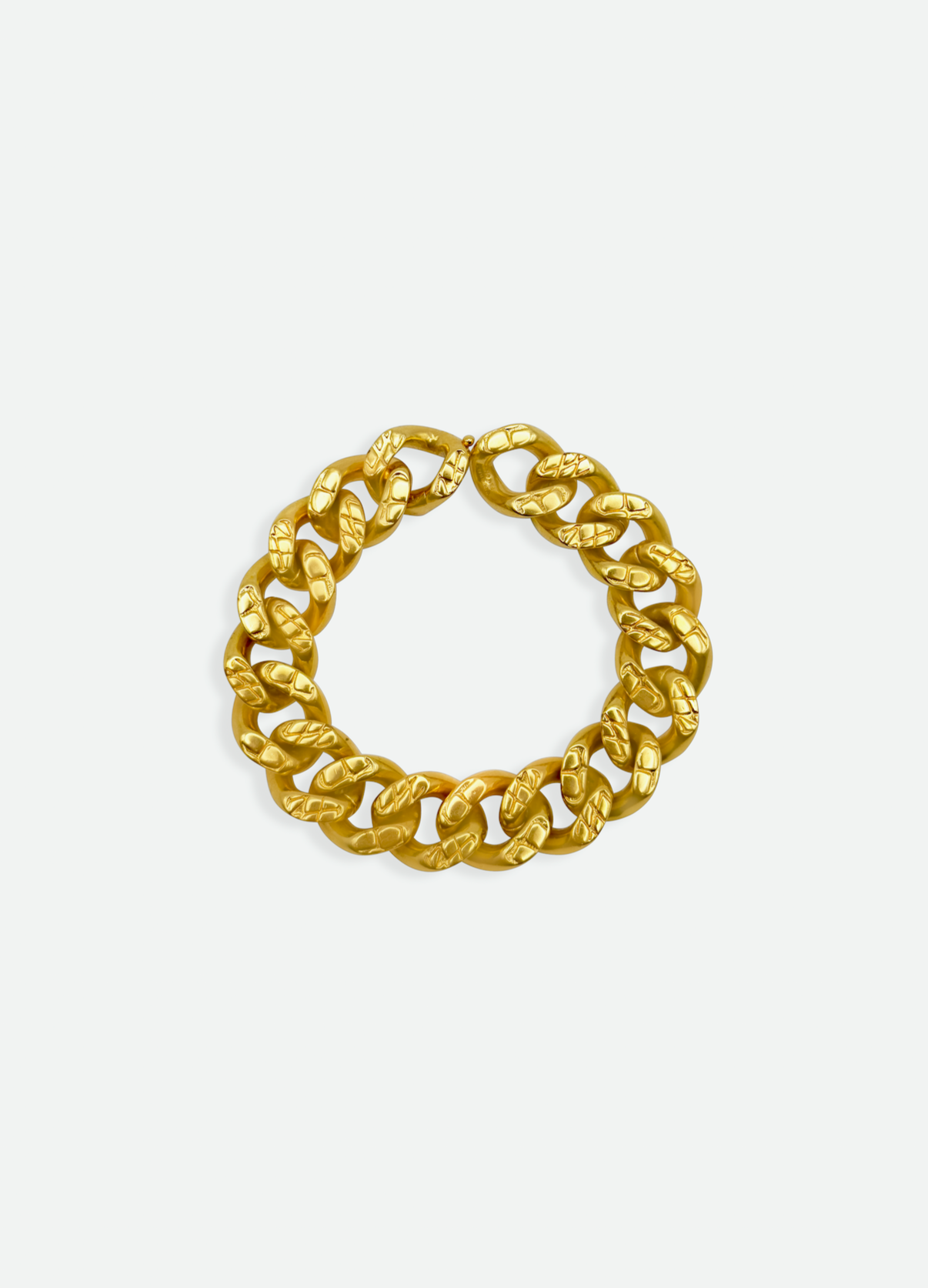 Celine Statement Gold Bracelet