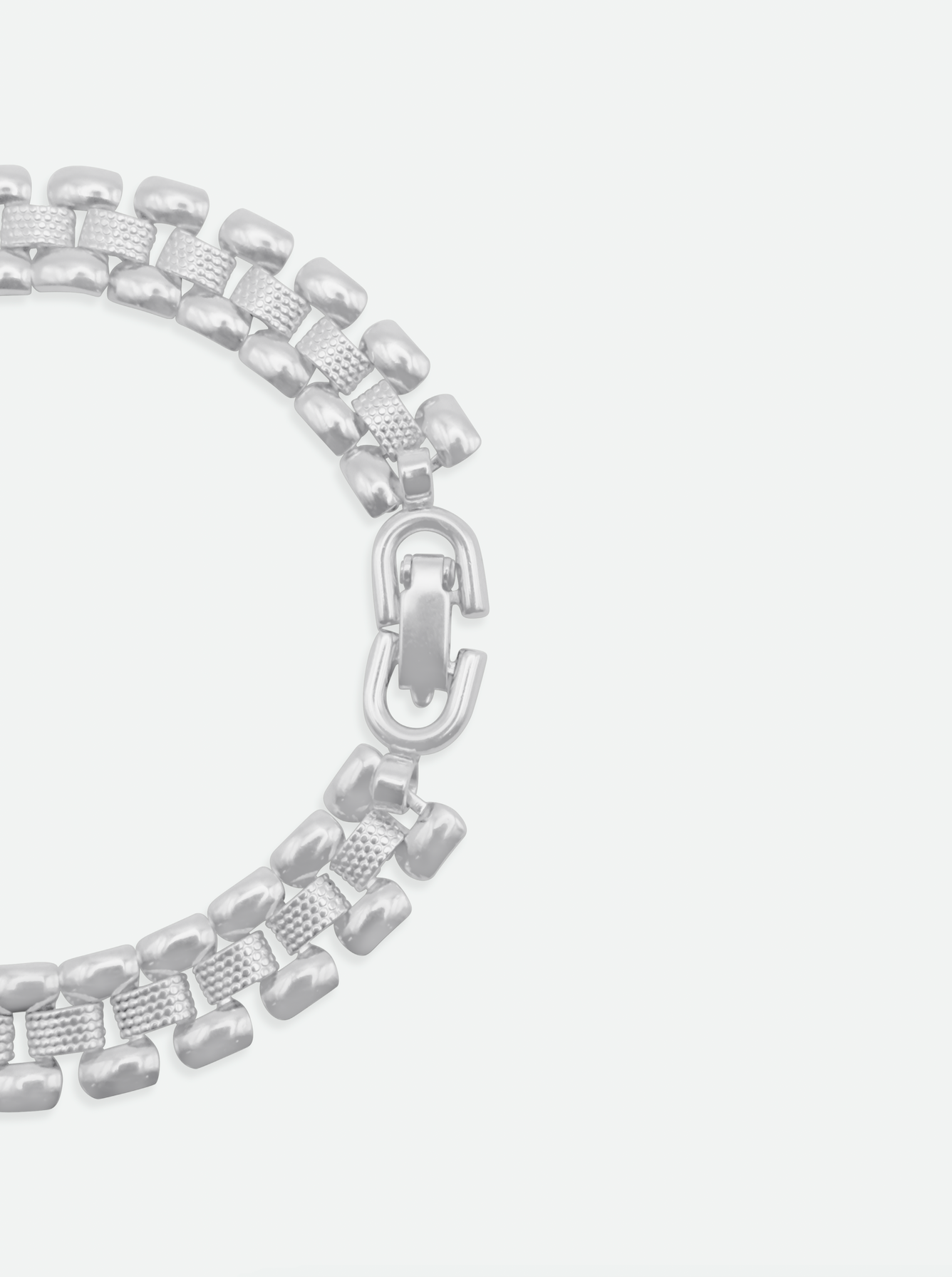 Vintage Monet Panther Link Bracelet