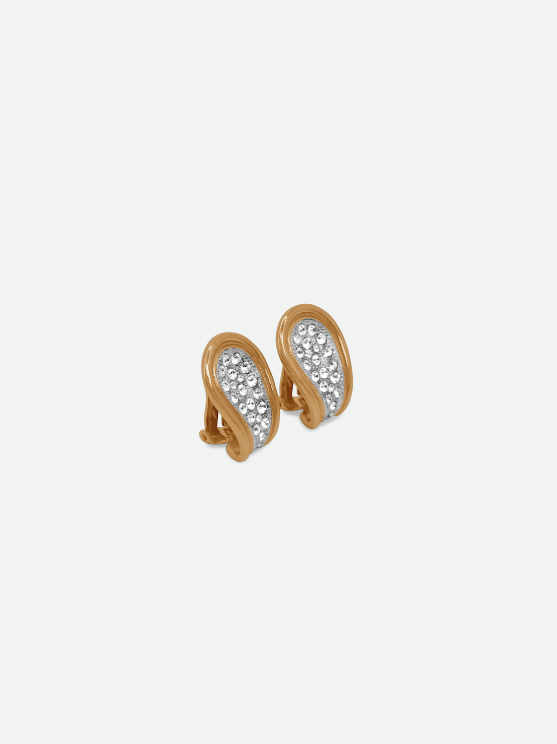 Vintage Lanvin Crystal Earrings