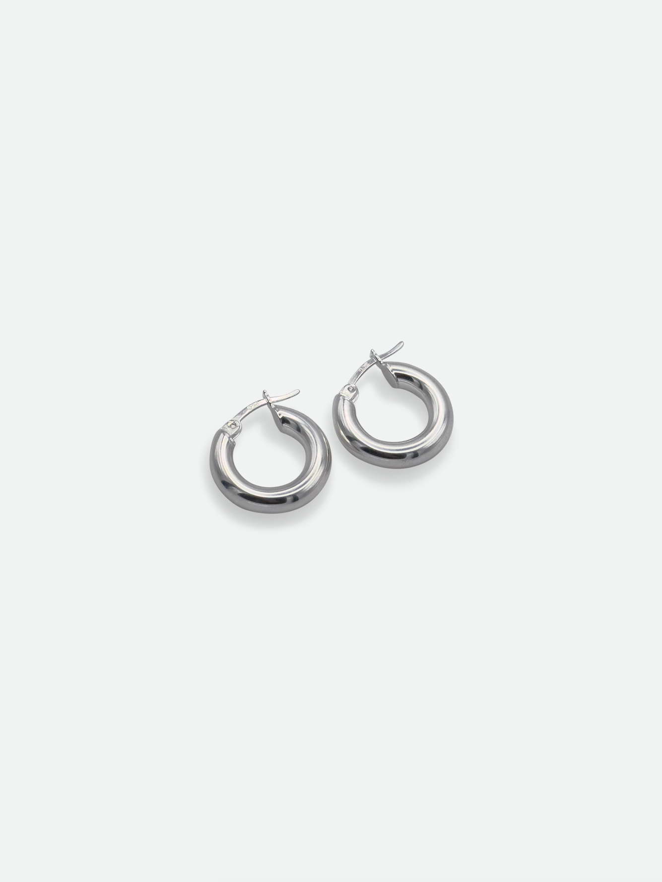 Coveted Silver Hoop Earrings