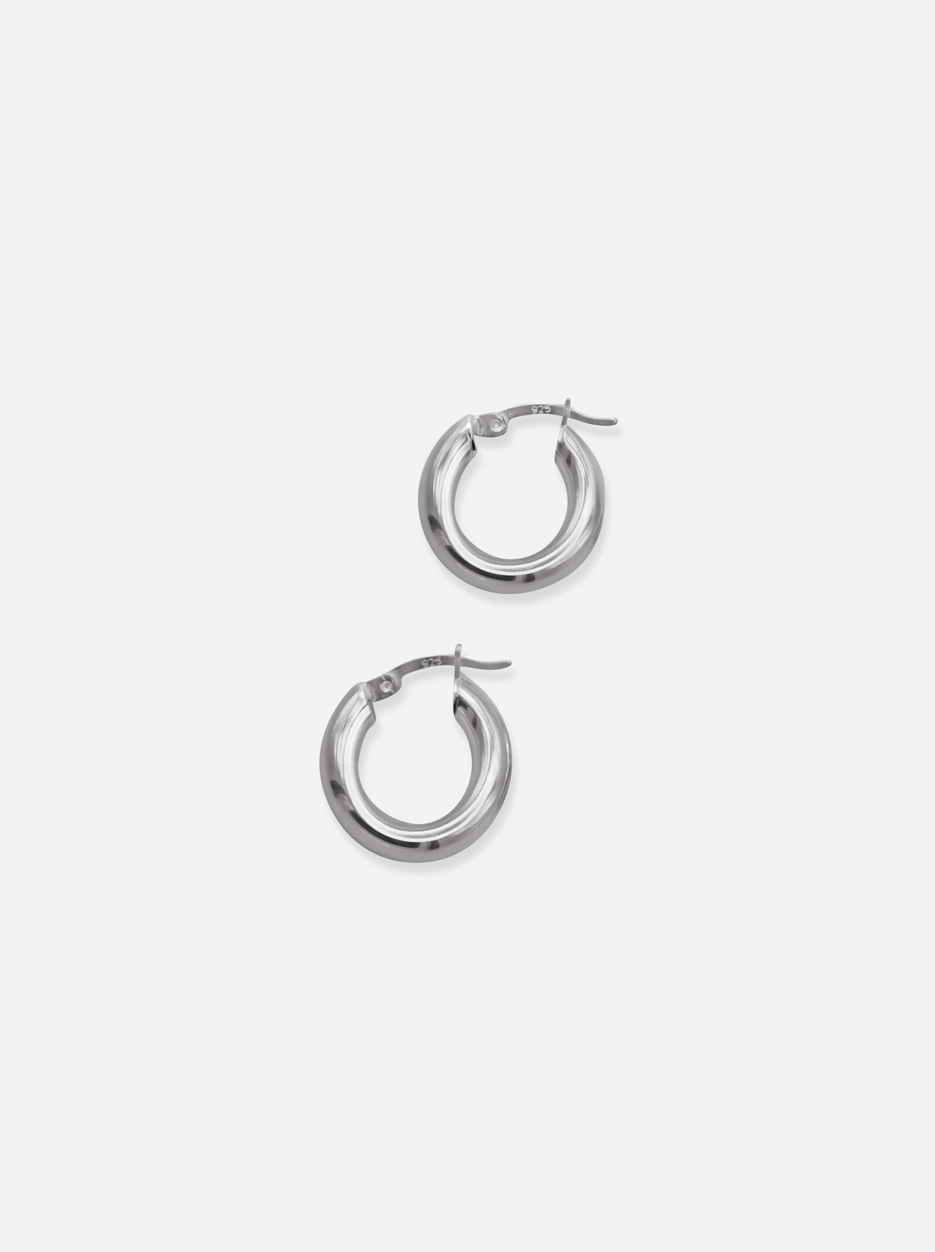 Coveted Silver Hoop Earrings