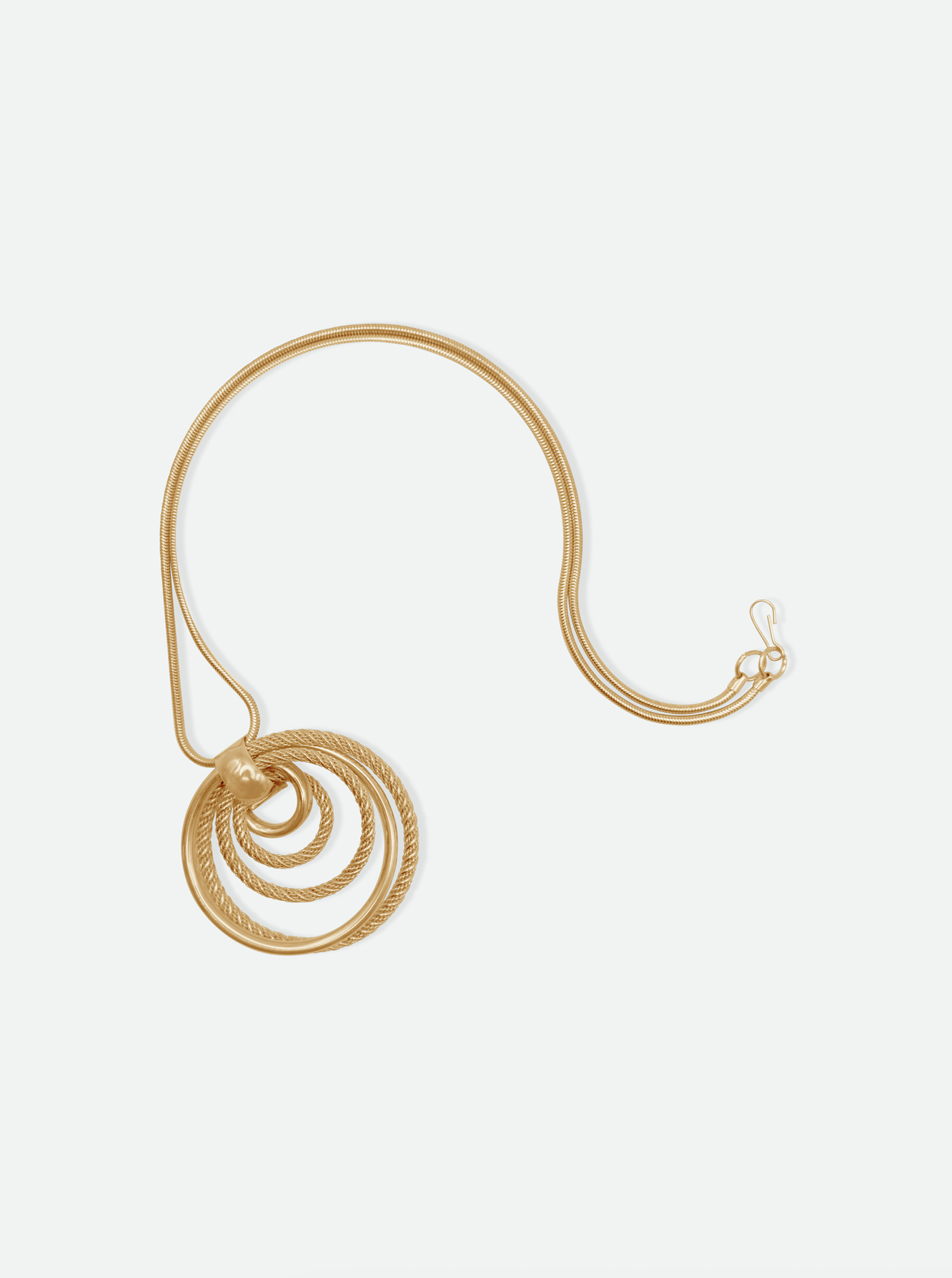 1972 Grossé Gold Pendant Necklace