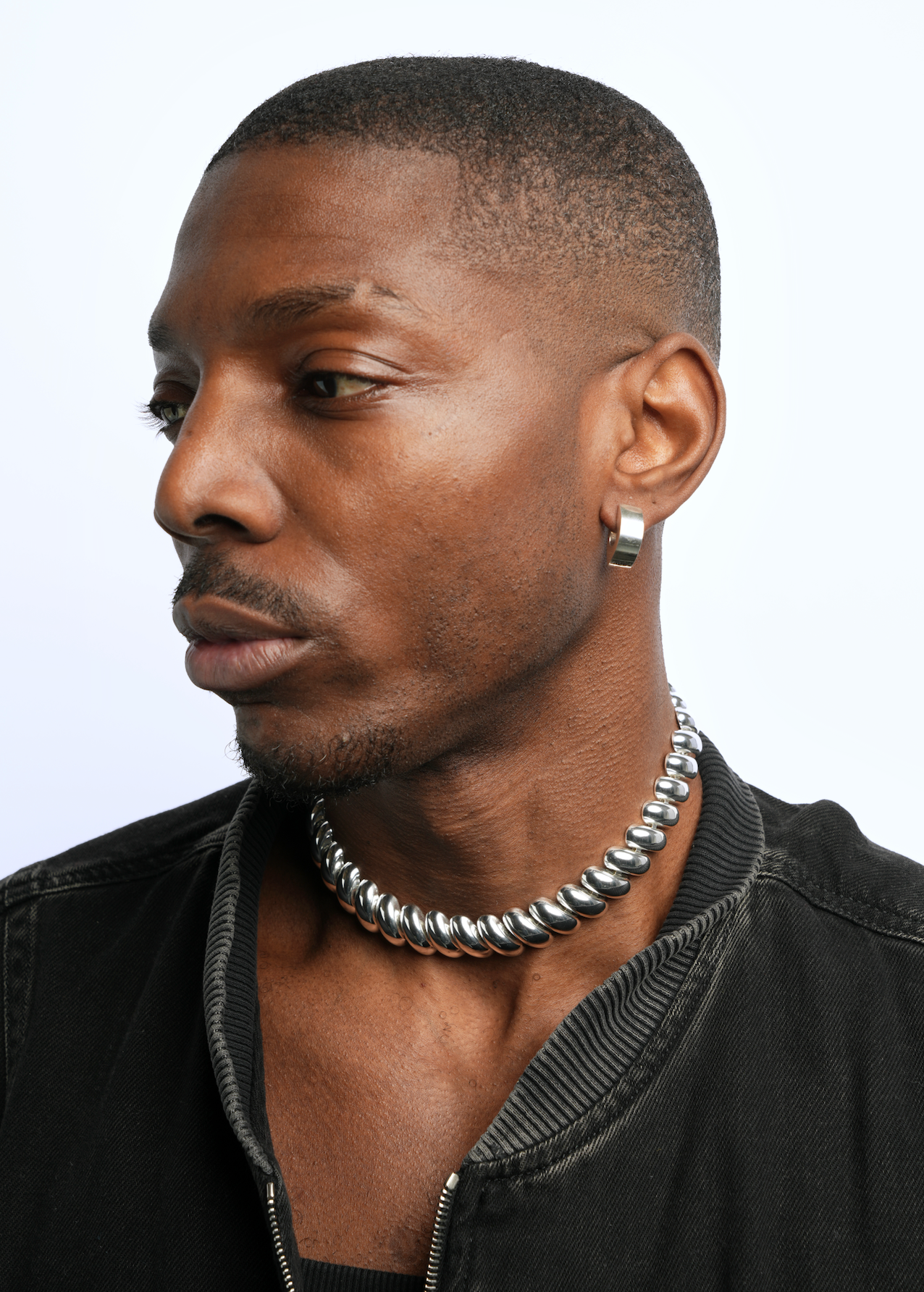 1980s Napier Silver Choker