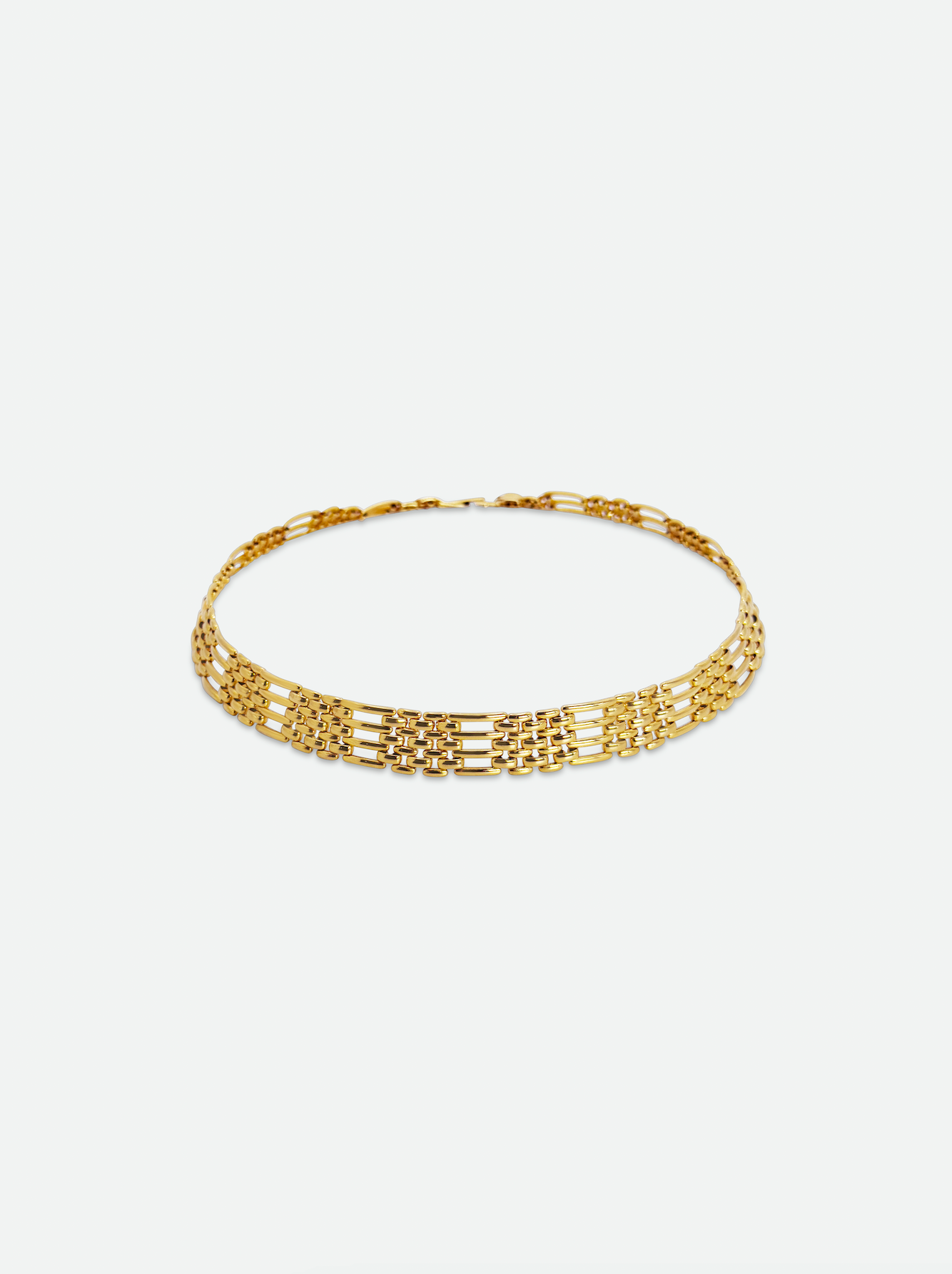 Vintage Napier Watch Band Necklace