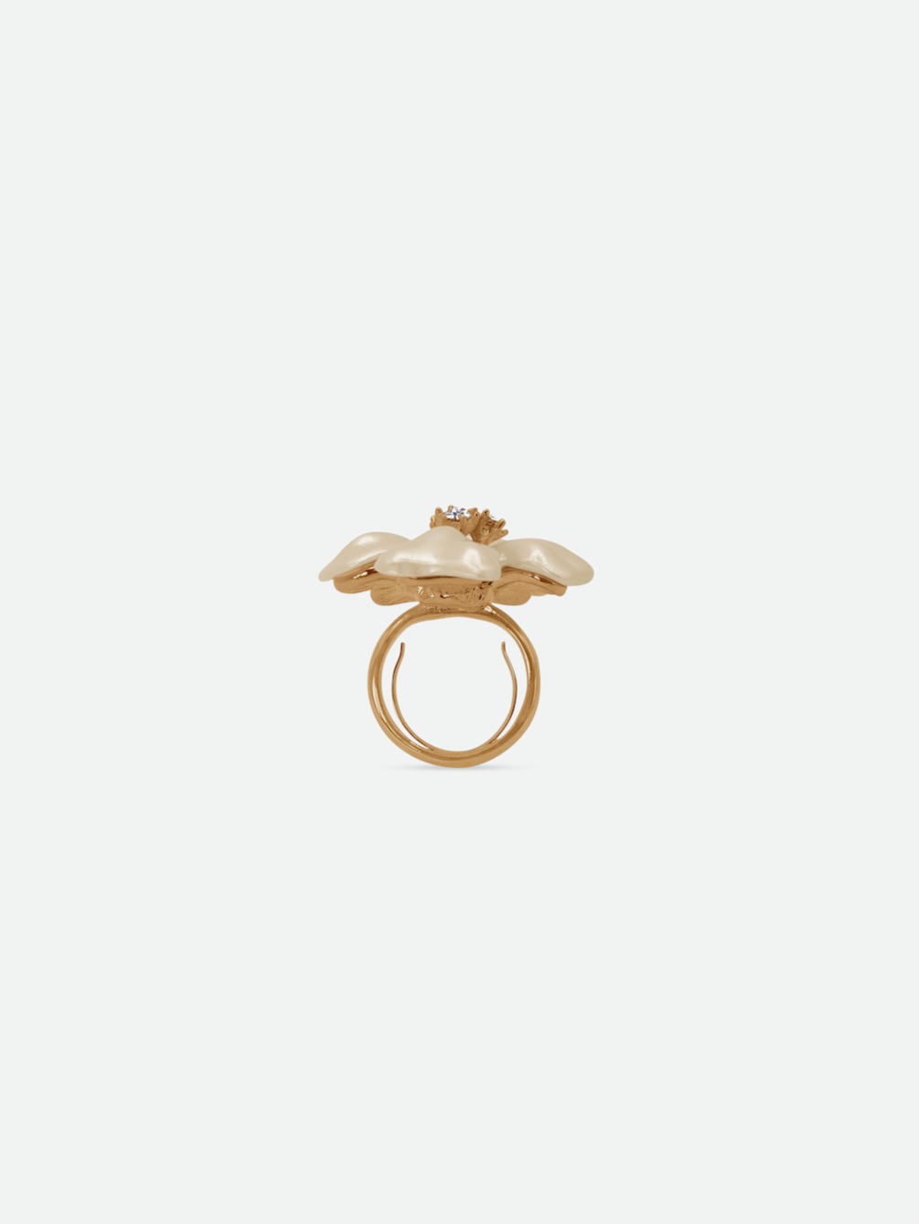 Vintage Kenneth Jay Lane Flower Ring