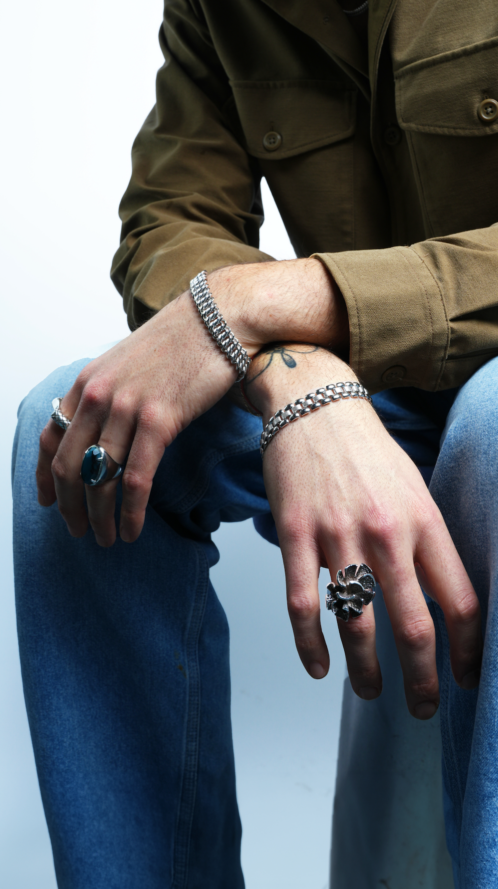 Coveted Brutalist Sterling Silver Ring