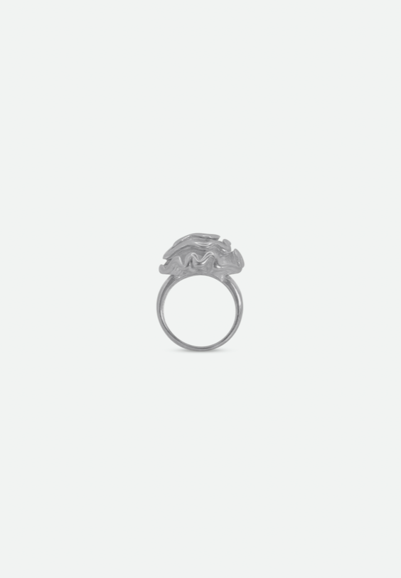 Coveted Swirl Silver Ring