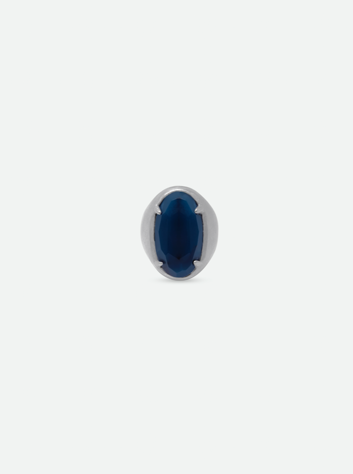 Vintage Monet Blue Stone Ring