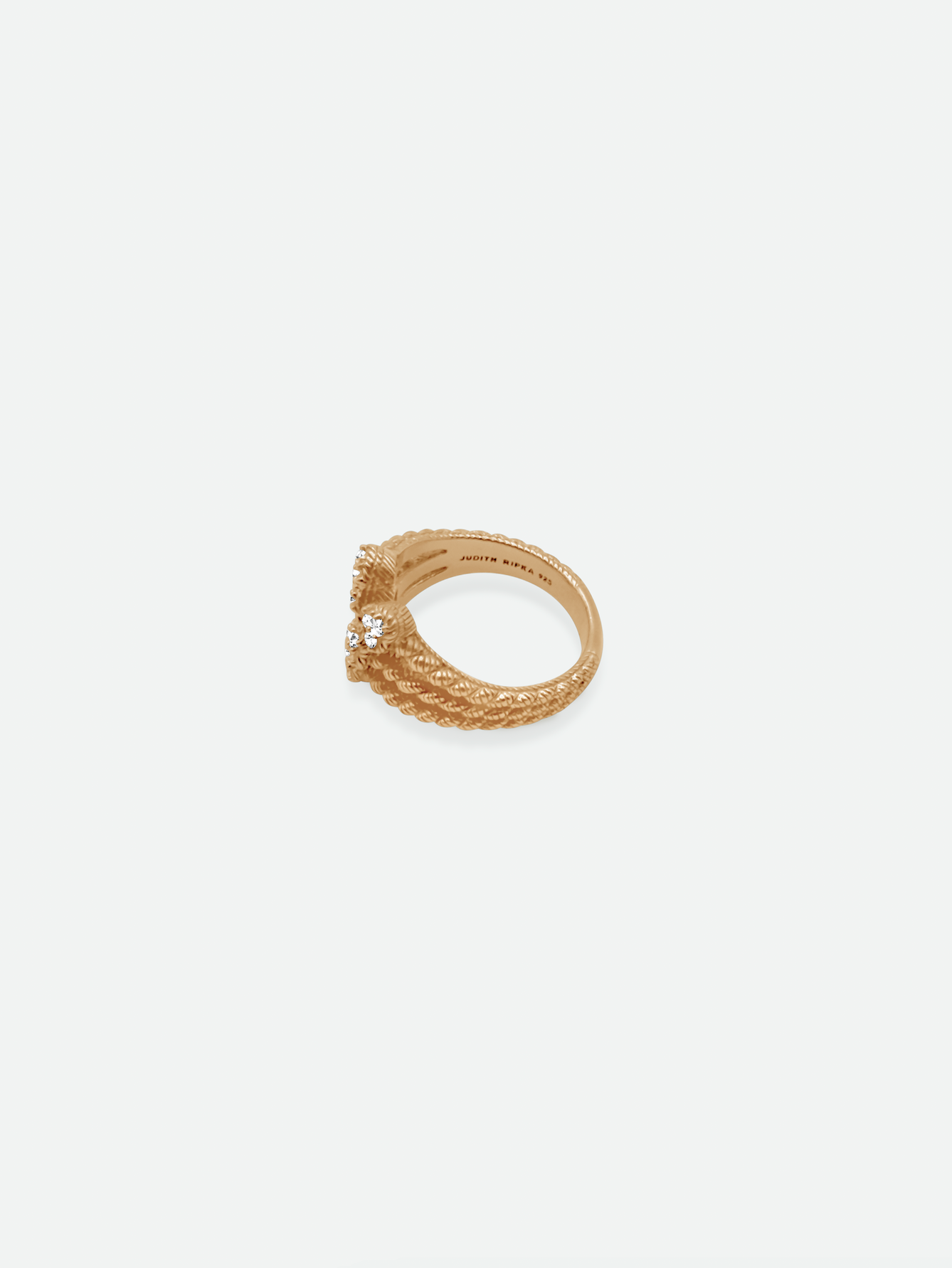 Judith Ripka Gold Vermeil Ring
